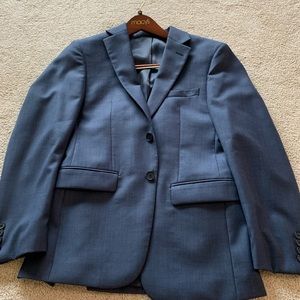 Navy Calvin klein suit